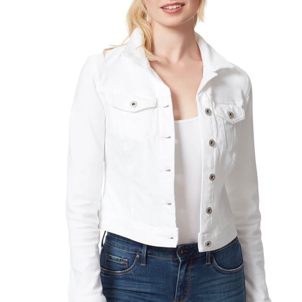 American Rag Women's Crisp White Jean Jacket